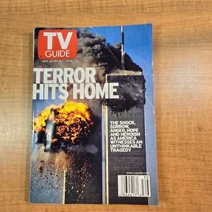 TV‎ Guide September 29-October 2, 2001 TERROR HITS HOME September 11, 2001